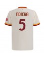 AS Roma Evan Ndicka #5 Venkovní Dres 2026-27 Krátký Rukáv AS Roma Evan Ndicka #5 Venkovní Dres 2026-27 Krátký Rukáv